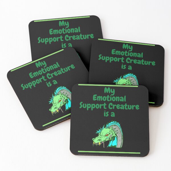 Item preview, My Emotional Support Creature is a Dragon designed and sold by SnarkSharks.