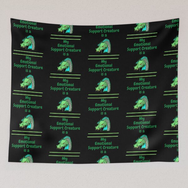 Item preview, My Emotional Support Creature is a Dragon designed and sold by SnarkSharks.
