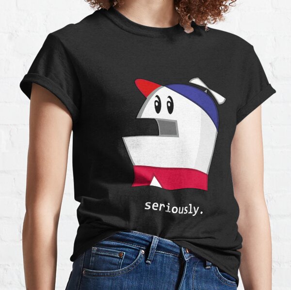 Homestar Runner Seriously Classic Fashion Graphic Classic T-Shirt