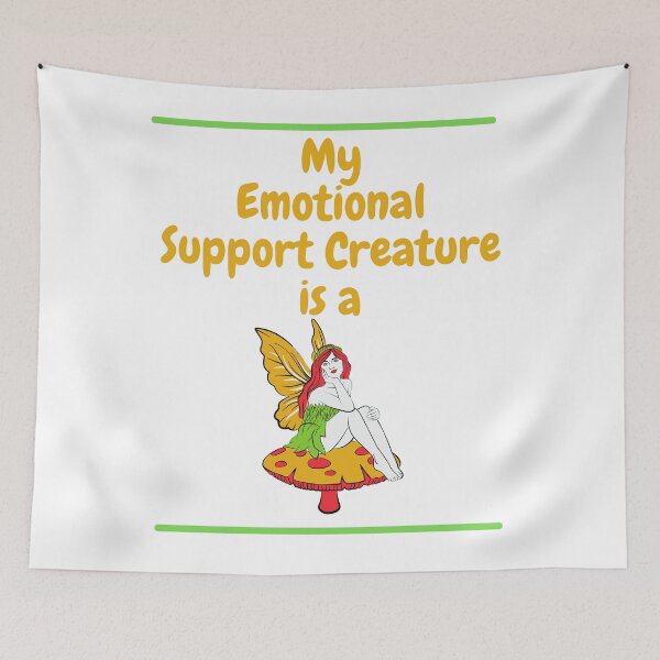 Item preview, My Emotional Support Creature is a Fairy designed and sold by SnarkSharks.