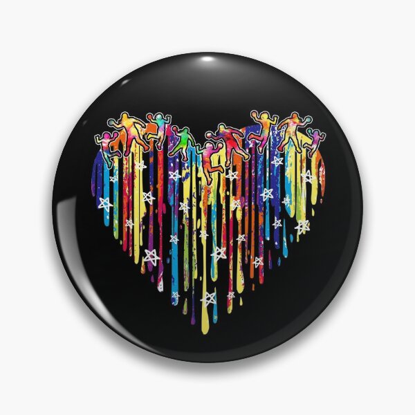 Item preview, Heart Watercolor Star - Handball designed and sold by HarrioBend.