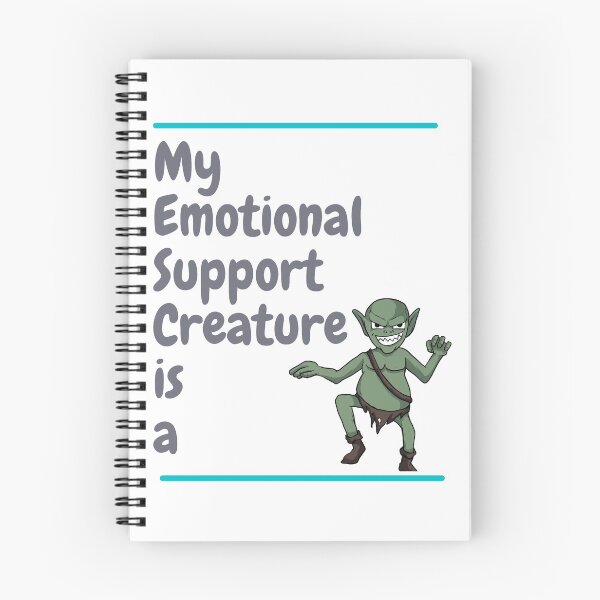 Item preview, My Emotional Support Creature is a Goblin designed and sold by SnarkSharks.