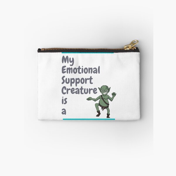 Item preview, My Emotional Support Creature is a Goblin designed and sold by SnarkSharks.