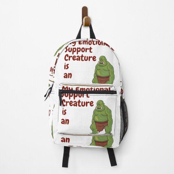 Item preview, My Emotional Support Creature is an Orc designed and sold by SnarkSharks.