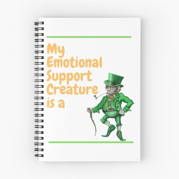 Item preview, My Emotional Support Creature is a Leprechaun designed and sold by SnarkSharks.