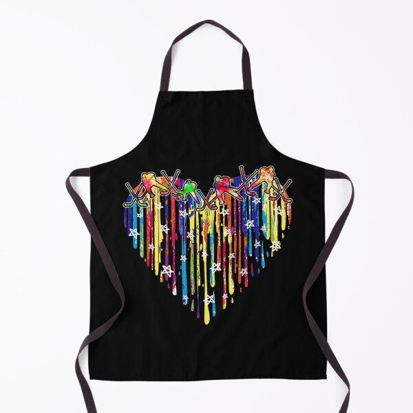 Item preview, Heart Watercolor Star - Ice Hockey designed and sold by HarrioBend.