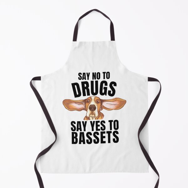 Item preview, Basset Hound, Say No to Drugs, Say Yes to Bassets, Say Yes to Basset Hounds designed and sold by cutequirkystuff.
