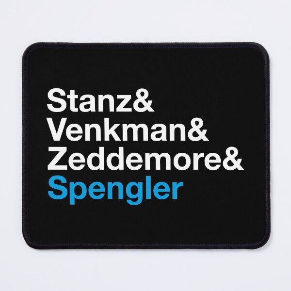 Item preview, Stanz, Venkman, Zeddemore & Spengler (Lastnames list) Friends Forever and Afterlife designed and sold by frikybomb.