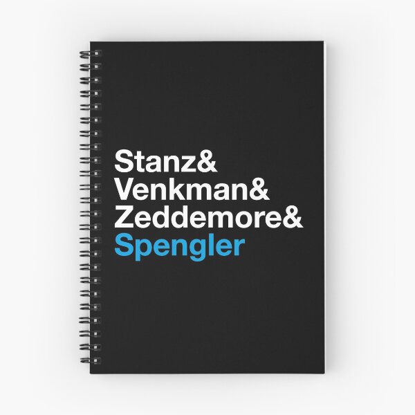 Item preview, Stanz, Venkman, Zeddemore & Spengler (Lastnames list) Friends Forever and Afterlife designed and sold by frikybomb.