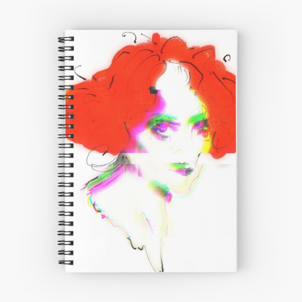Item preview, Luisa Marchesa Casati Glitch Chromatic Pixels designed and sold by KristaZed.