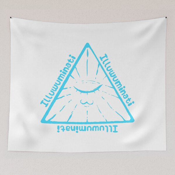 Item preview, Illuwuminati Illuminati blue 3 designed and sold by animinimal.