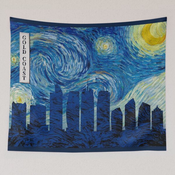 Item preview, Gold Coast Van Gogh Starry Night designed and sold by DFerraz.
