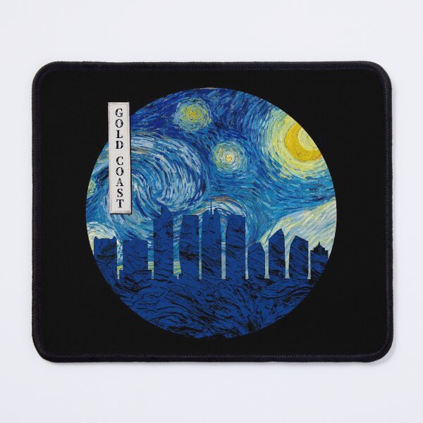 Item preview, Gold Coast Starry Night Van Gogh Circle designed and sold by DFerraz.