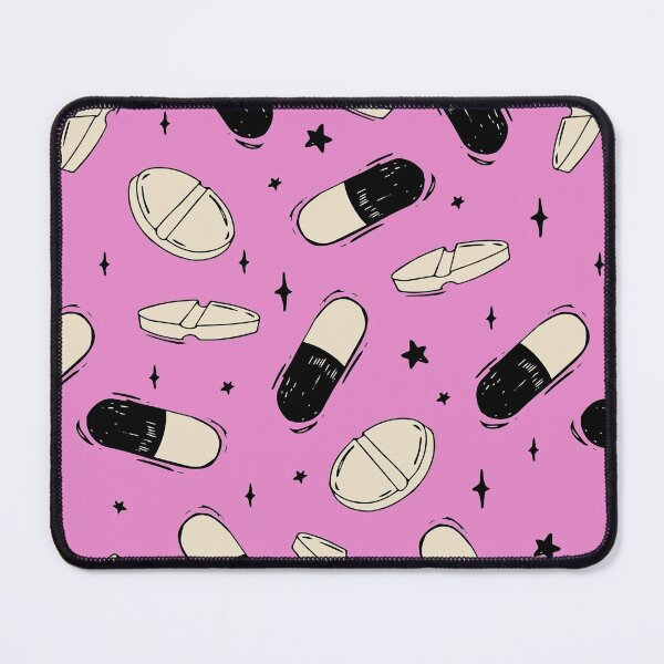 Item preview, Sketch Pills On Pink designed and sold by MignonBeauty.