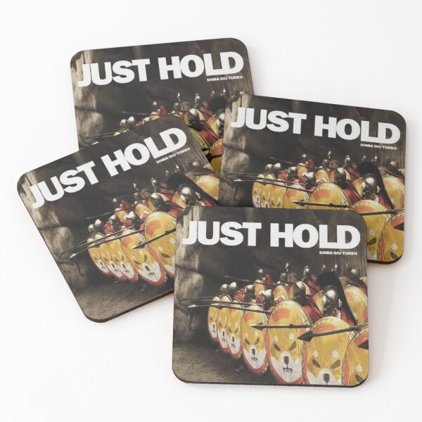 Item preview, HOLD , SHIB TOKEN designed and sold by mancavemerch.