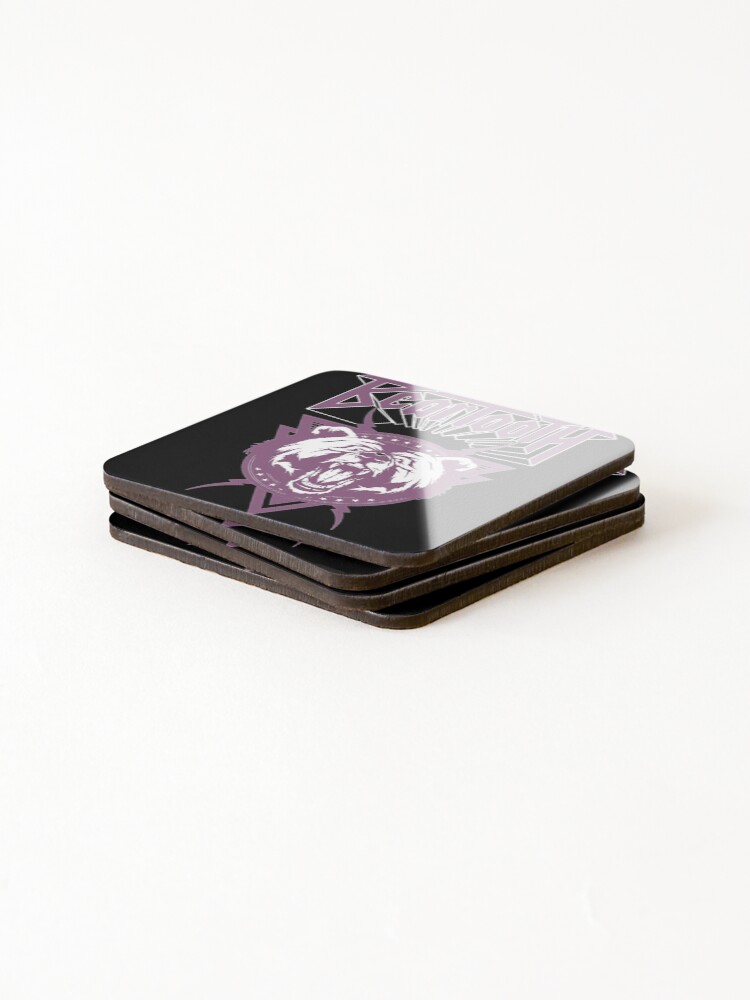 Thumbnail 4 of 5, Coasters (Set of 4), Beartooth Merch designed and sold by PissyPrints.