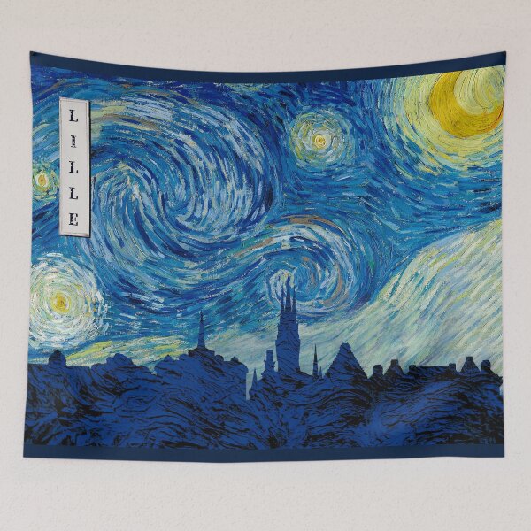 Item preview, Lille Van Gogh Starry Night designed and sold by DFerraz.