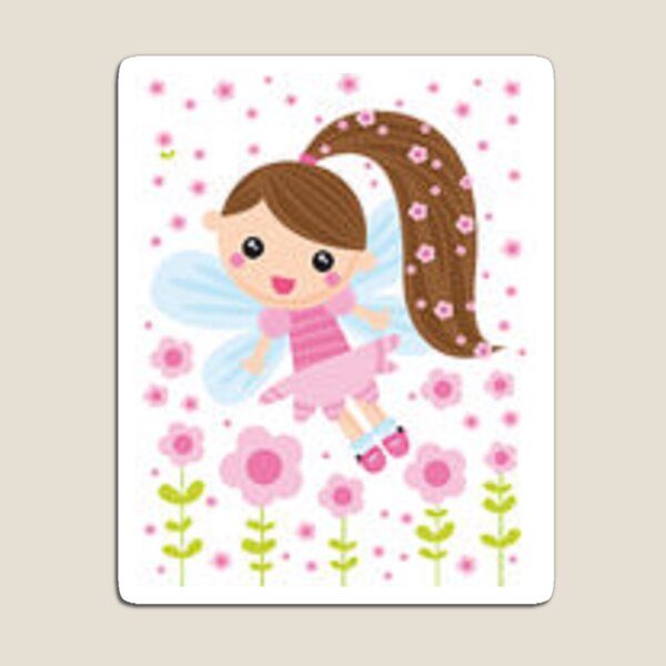 Item preview, Beautiful Fairy Girl Flying Through The Garden, Children Apparel and Decor. designed and sold by lduke47.