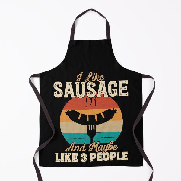 Item preview, I Like Sausage and Maybe Like 3 People graphic designed and sold by theodoros20.
