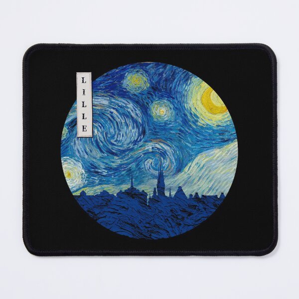 Item preview, Lille Starry Night Van Gogh Circle designed and sold by DFerraz.