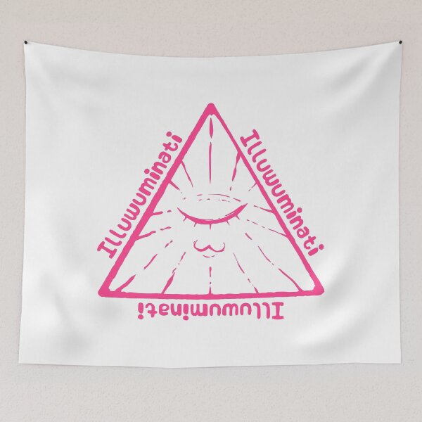 Item preview, Illuwuminati Illuminati pink 3 designed and sold by animinimal.