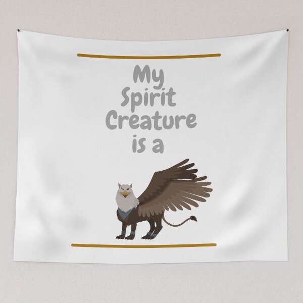 Item preview, My Spirit Creature is a Griffin designed and sold by SnarkSharks.