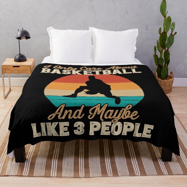 Item preview, I Only Care About Basketball and Maybe Like 3 People print designed and sold by theodoros20.