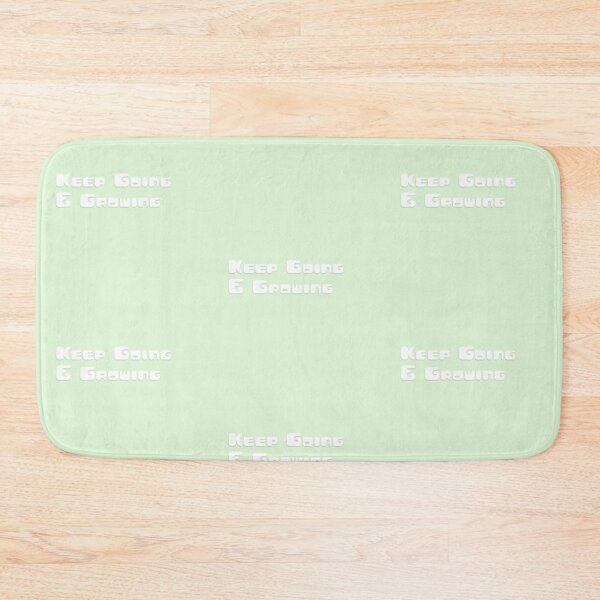 Item preview, Keep Going and Growing Bubble font and mint designed and sold by AshTreeCrtvCo.