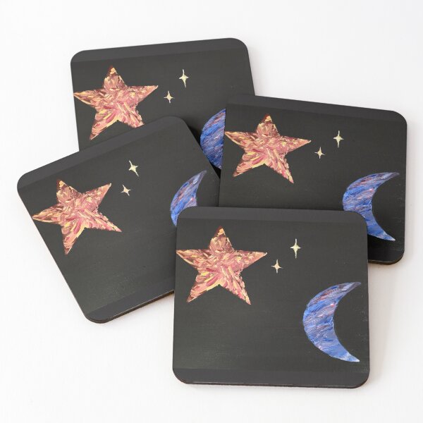 Item preview, Moon and Stars designed and sold by jls22892.