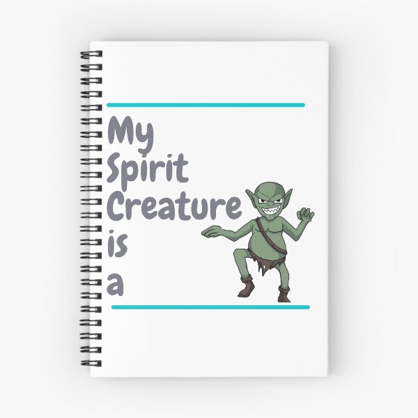 Item preview, My Spirit Creature is a Goblin designed and sold by SnarkSharks.