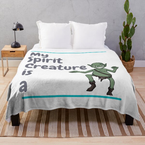 Item preview, My Spirit Creature is a Goblin designed and sold by SnarkSharks.