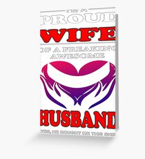 Awesome Colombian Husband Greeting Card
