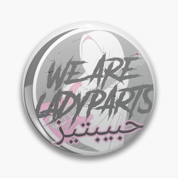 Item preview, We are Ladyparts, Punk Rock, Girl power, Muslim, GIrl Rocker, Ladyparts, Lady Part, Punk Chic designed and sold by RisingFrequency.