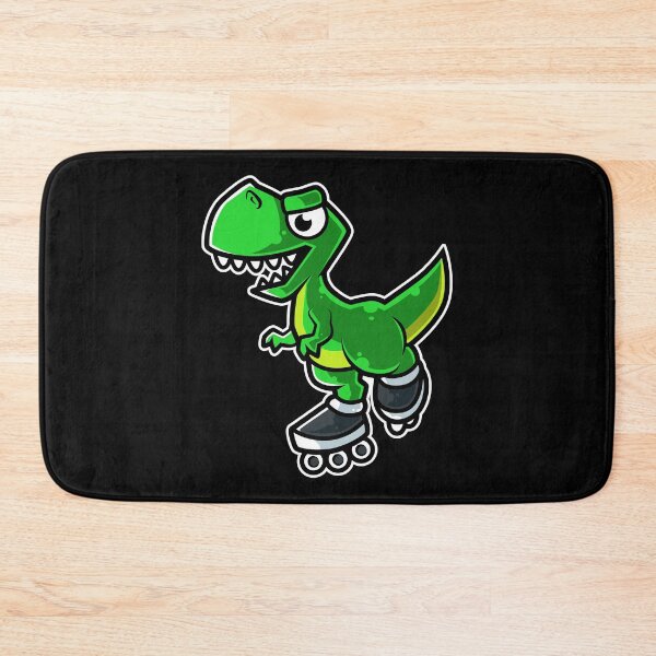 Item preview, Dinosaur Tyrannosaurus Rex Retro Roller Skate graphic designed and sold by theodoros20.