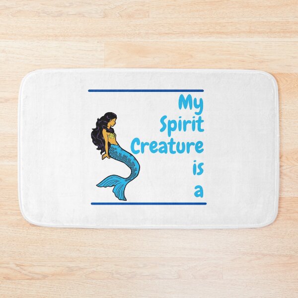 Item preview, My Spirit Creature is a Mermaid designed and sold by SnarkSharks.