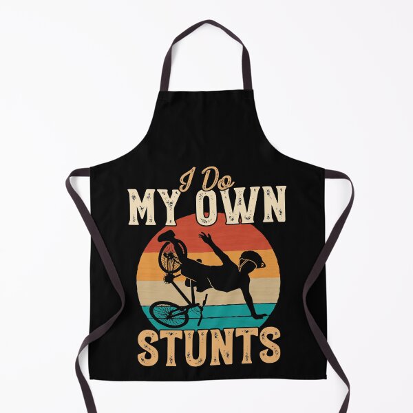 Item preview, I Do My Own Stunts Funny Cyclist Cycling Gift design designed and sold by theodoros20.