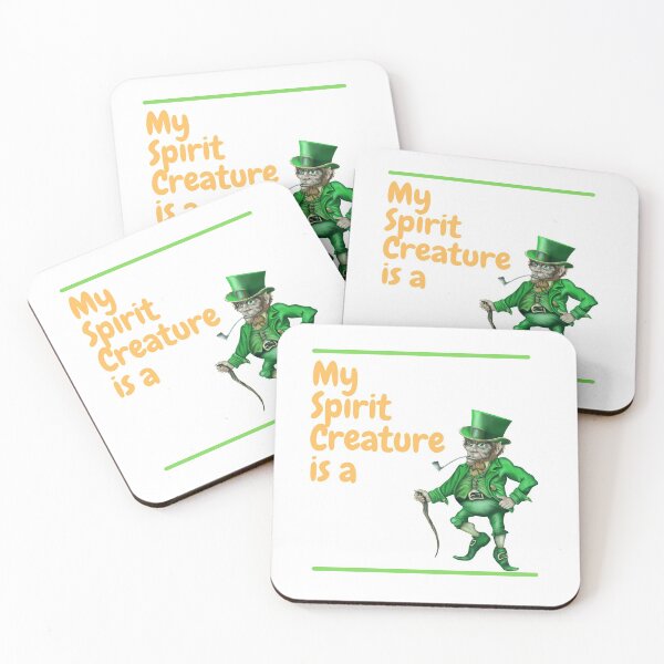 Item preview, My Spirit Creature is a Leprechaun designed and sold by SnarkSharks.