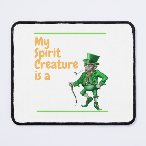 Item preview, My Spirit Creature is a Leprechaun designed and sold by SnarkSharks.