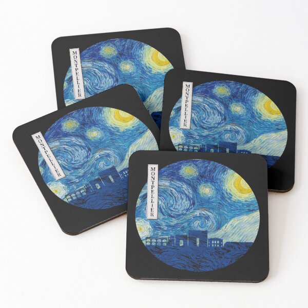 Item preview, Montpellier Starry Night Van Gogh Circle designed and sold by DFerraz.