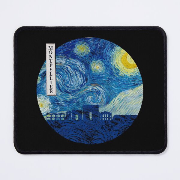 Item preview, Montpellier Starry Night Van Gogh Circle designed and sold by DFerraz.