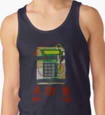 Counter Strike Bomb Text Tank Top