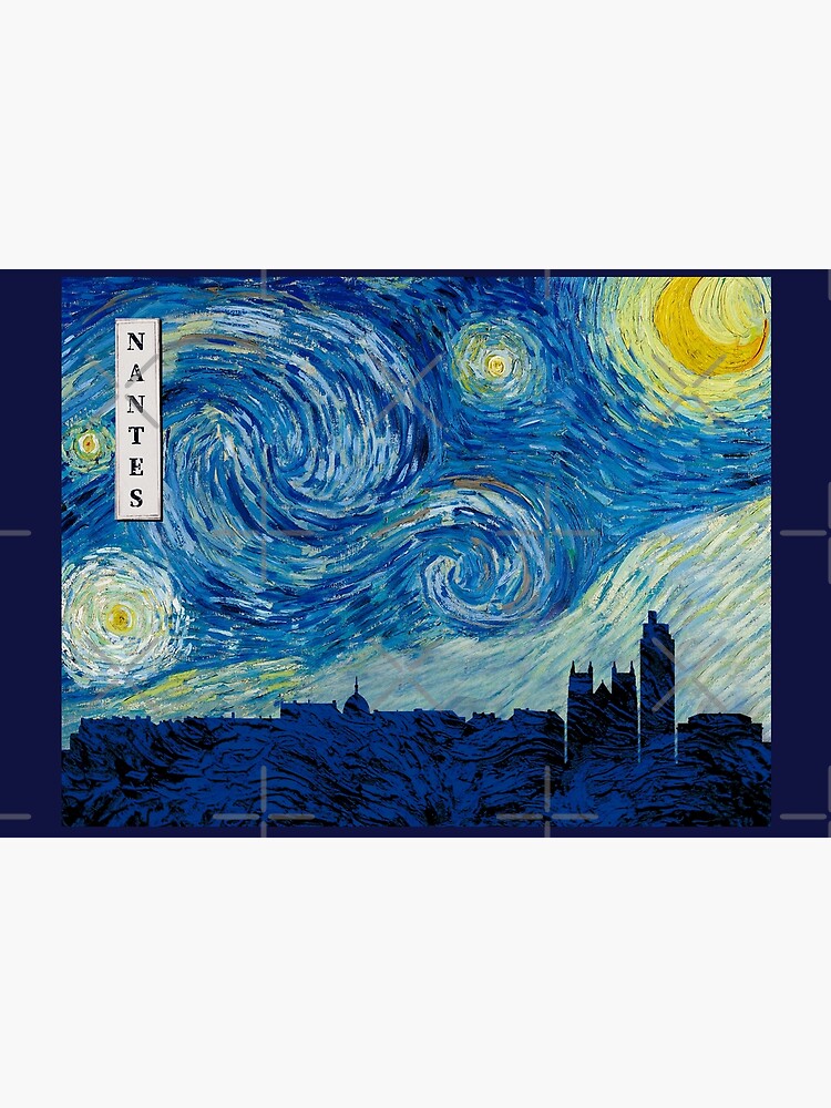 Nantes Van Gogh Starry Night Jigsaw Puzzle for Sale by danielfgf
