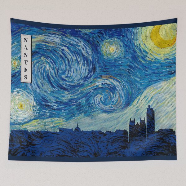 Item preview, Nantes Van Gogh Starry Night designed and sold by DFerraz.