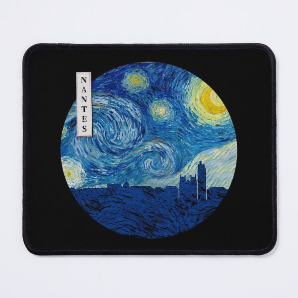Item preview, Nantes Starry Night Van Gogh Circle designed and sold by DFerraz.