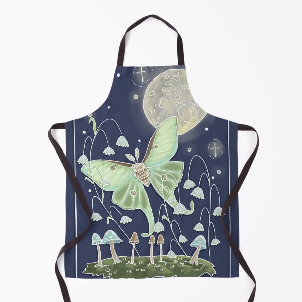 Item preview, Luna Moth and Moon designed and sold by IndiArts.