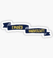 Emory Ribbons Sticker