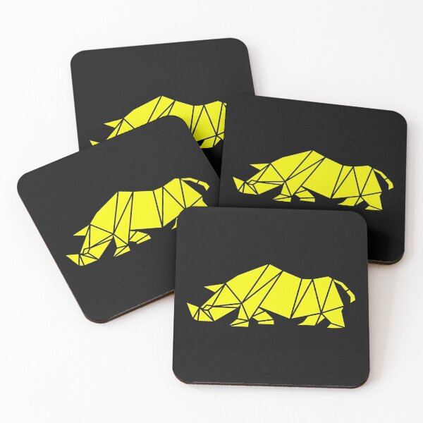 Item preview, geometric rhino designed and sold by the Zarock Shop.