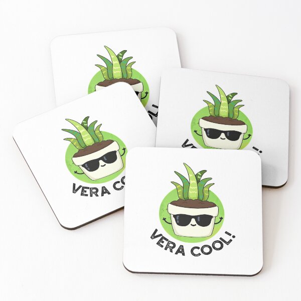 Item preview, Vera Cool Funny Aloe Vera Puns  designed and sold by punnybone.