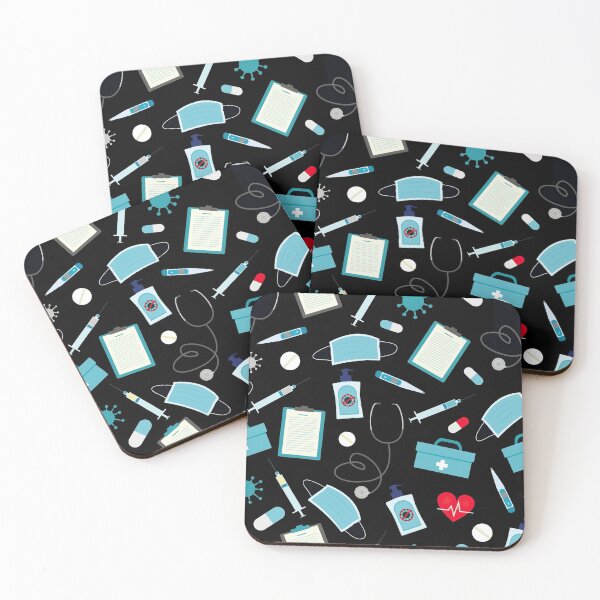 Item preview, Medical Items On Black  designed and sold by VannaShanha.