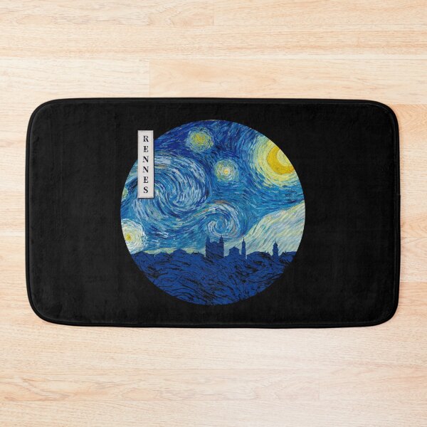 Item preview, Rennes Starry Night Van Gogh Circle designed and sold by DFerraz.